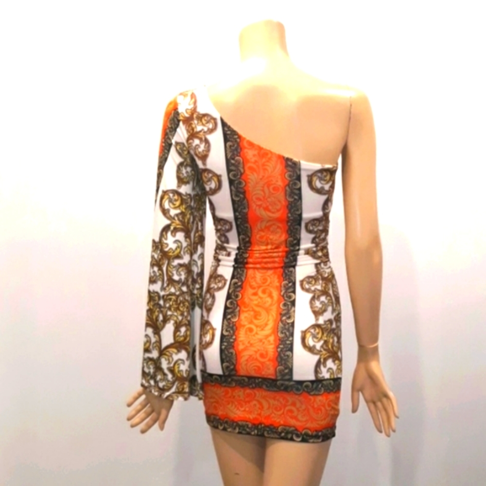 Arden B 1 bell sleeve bodycon mini dress XS - Picture 2 of 8